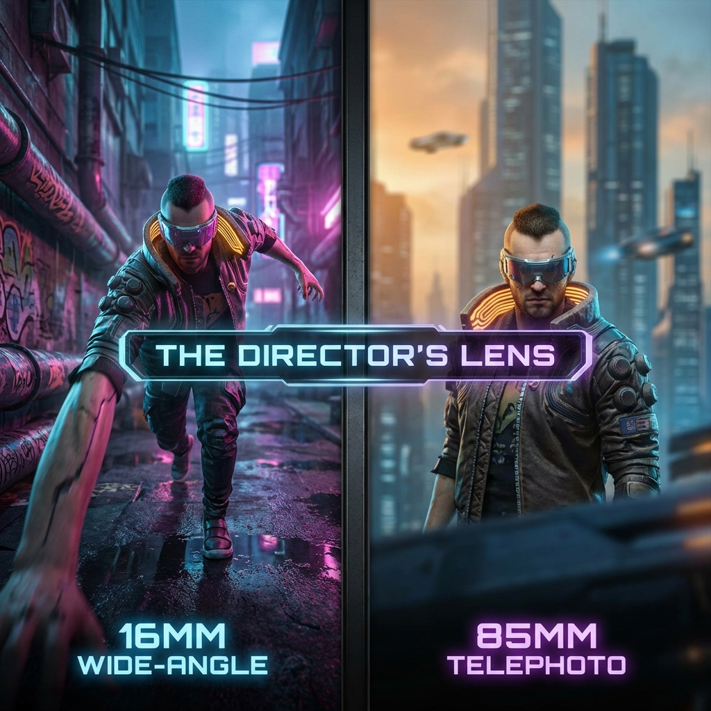 The Director's Lens: Controlling Camera & Composition in AI Art