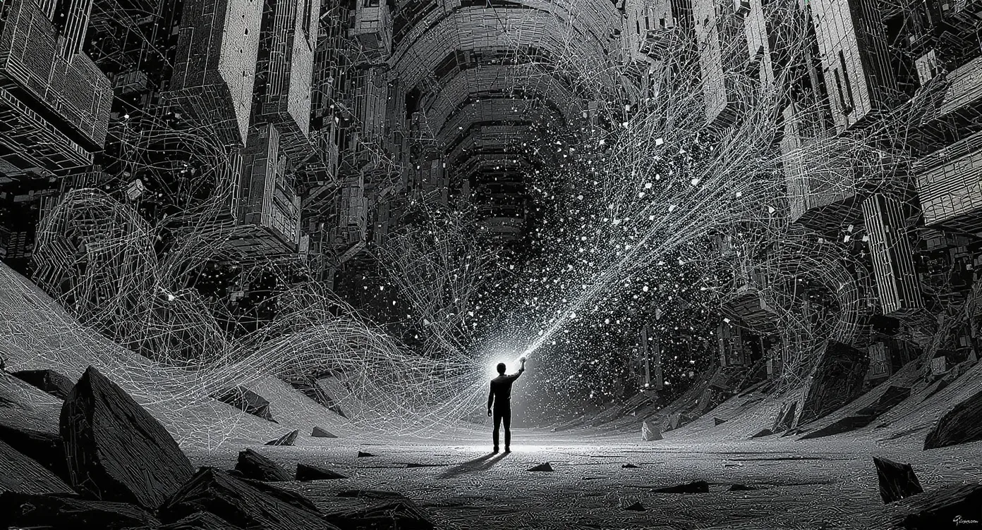 Poetry as Distillation: Finding Signal in the Noise