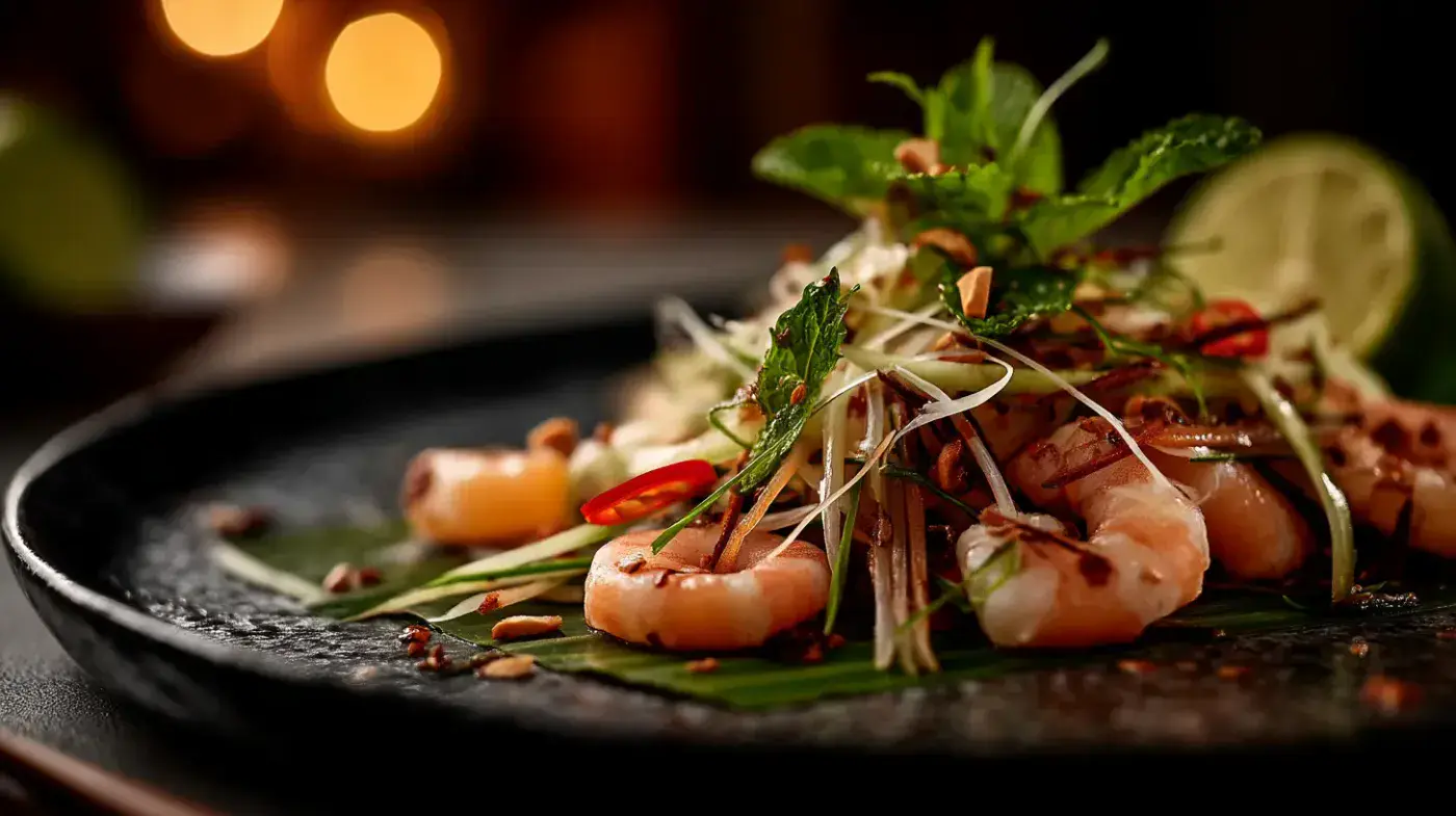Bangkok Nights Pomelo Shrimp Salad