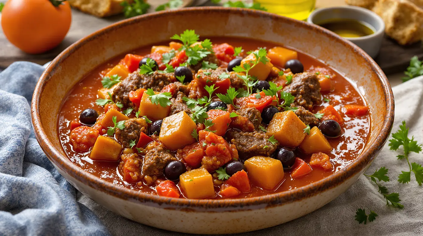 Mediterranean Beef Goulash