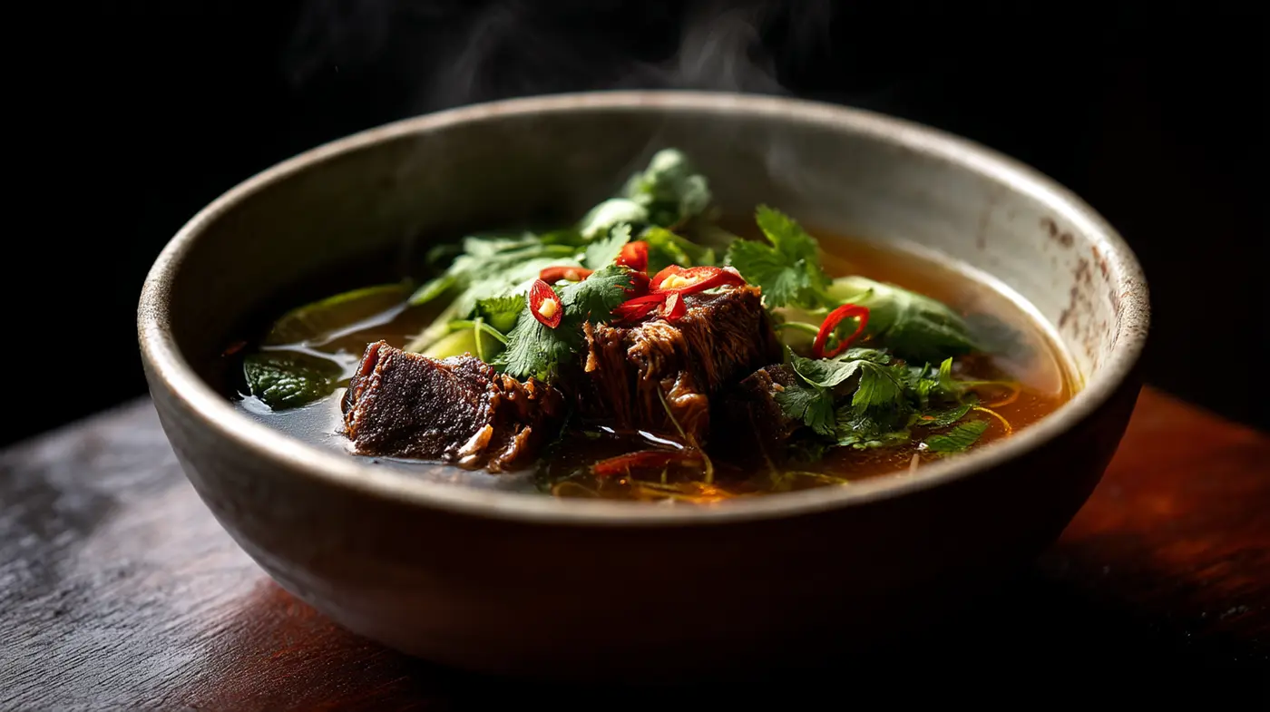 Bone Marrow and Green Papaya Soup