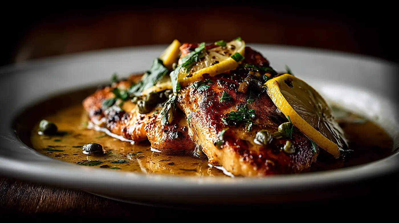 Browned Butter Chicken Piccata