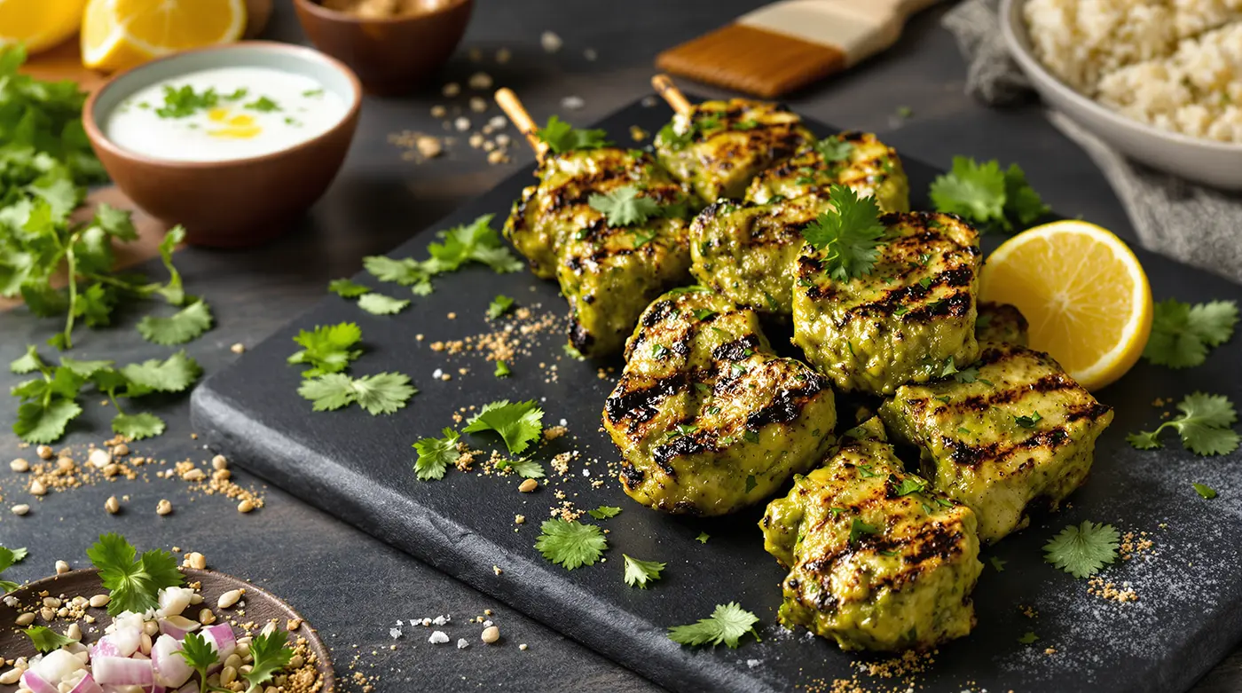 Chicken Hariyali Kebab