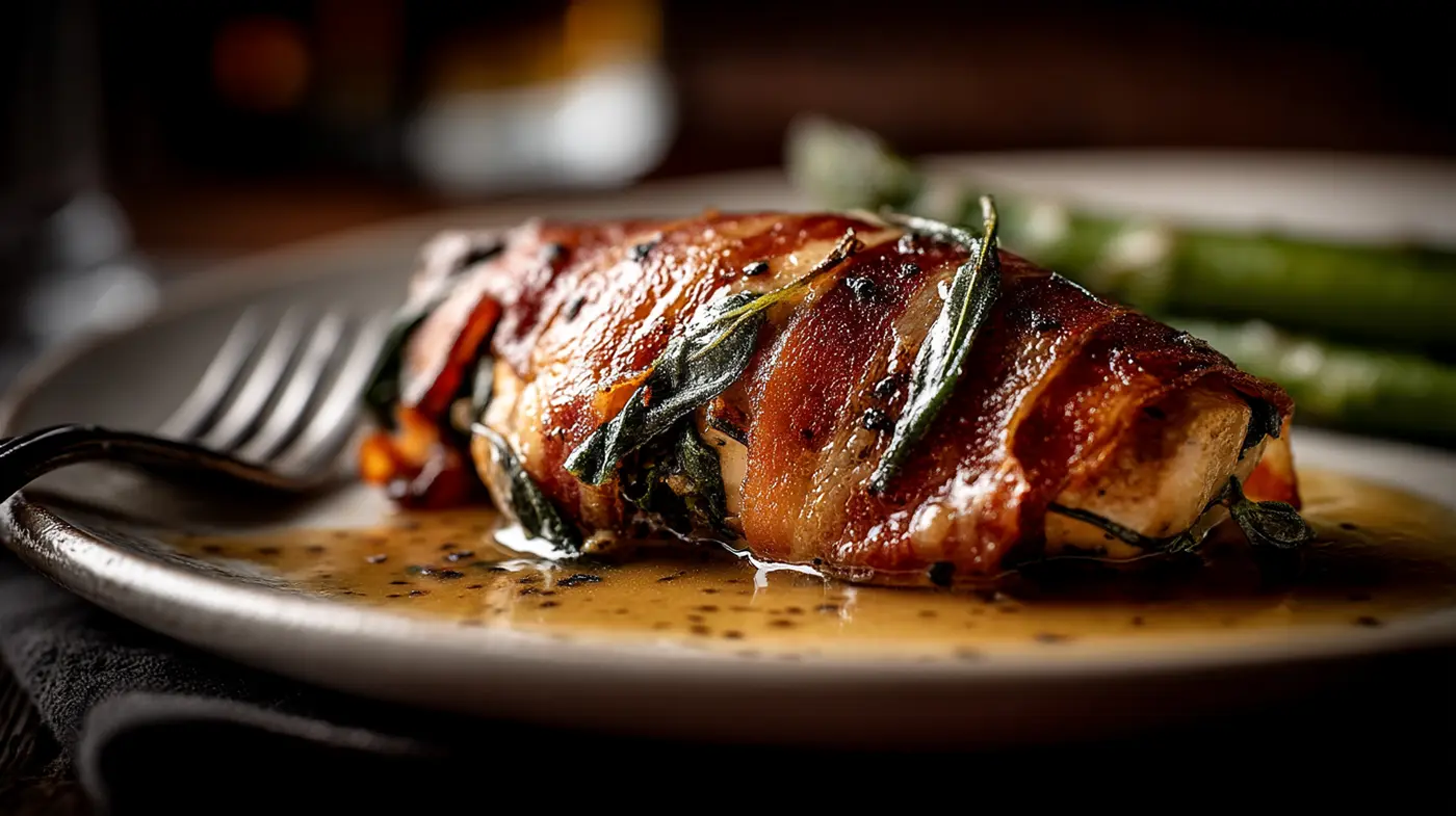 Chicken Saltimbocca with Sage Brown Butter Sauce