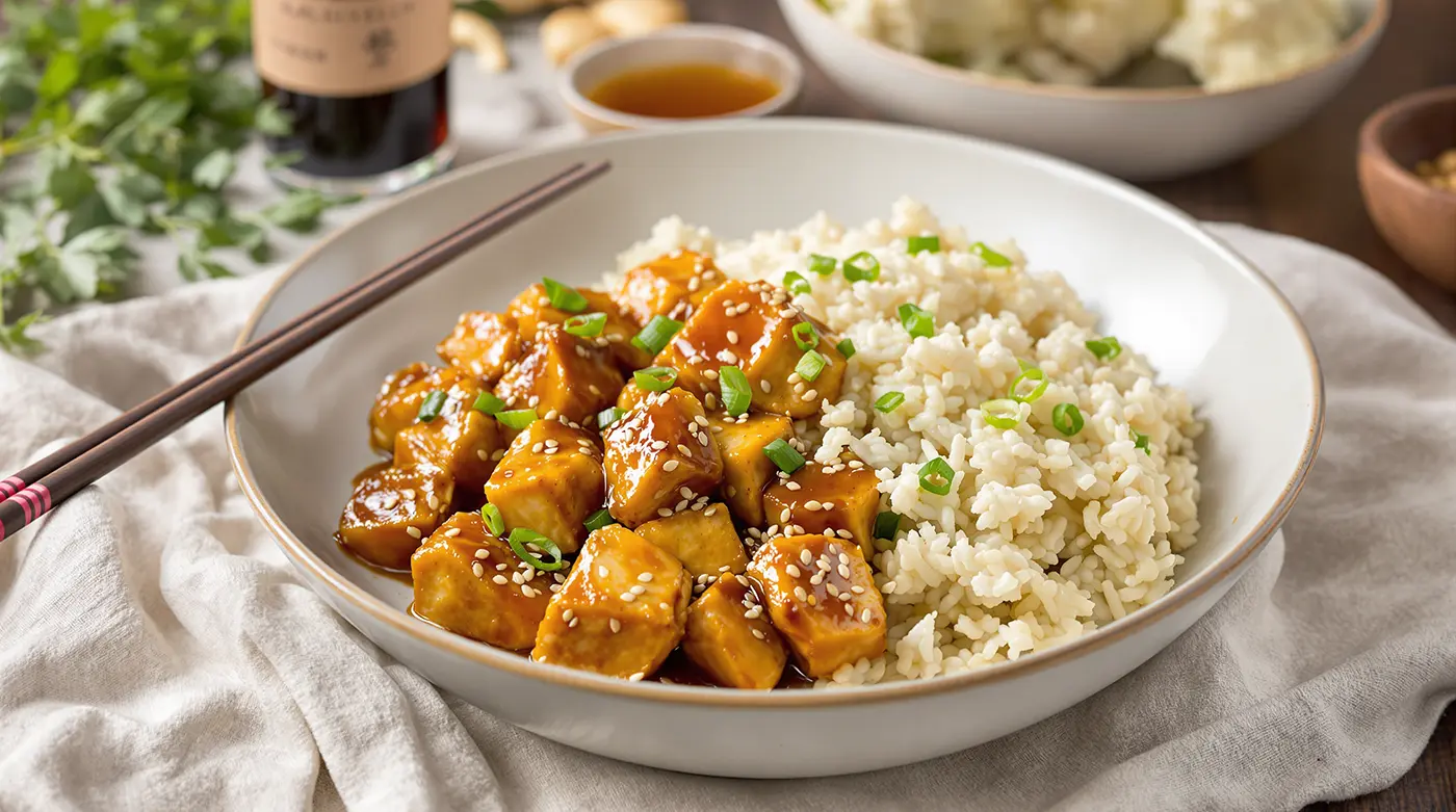 Chicken Teriyaki with Cauliflower Rice