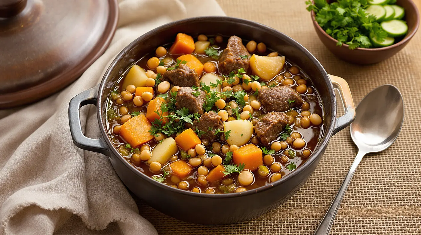 Slow-Cooked Cholent