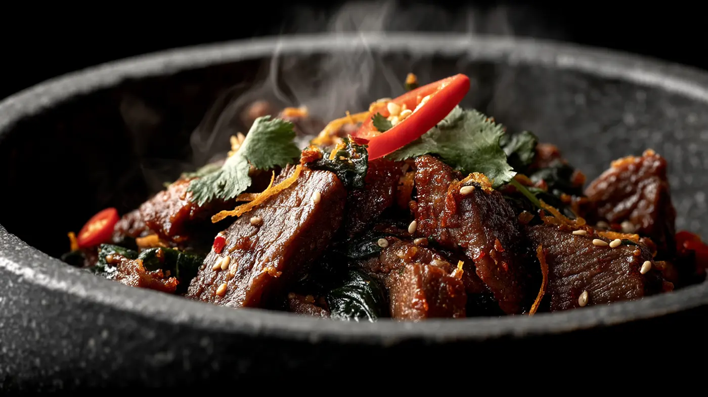 Devil's Tongue Citrus Beef Inferno