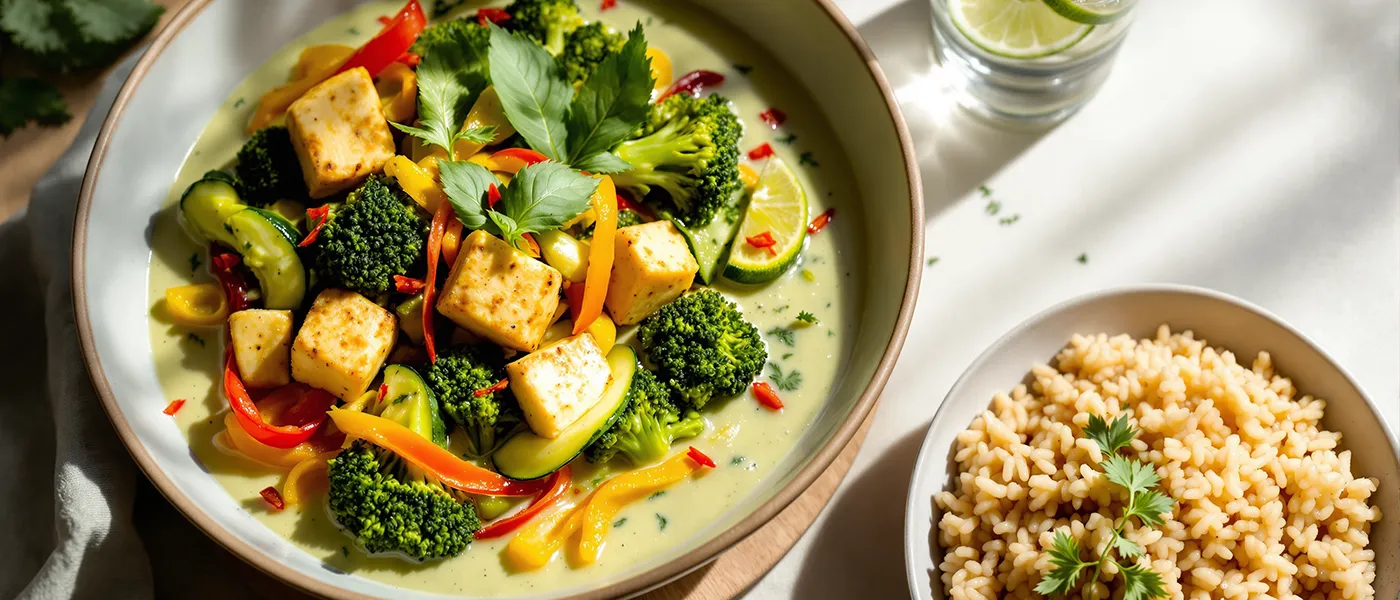 Thai-Inspired Tofu Green Curry