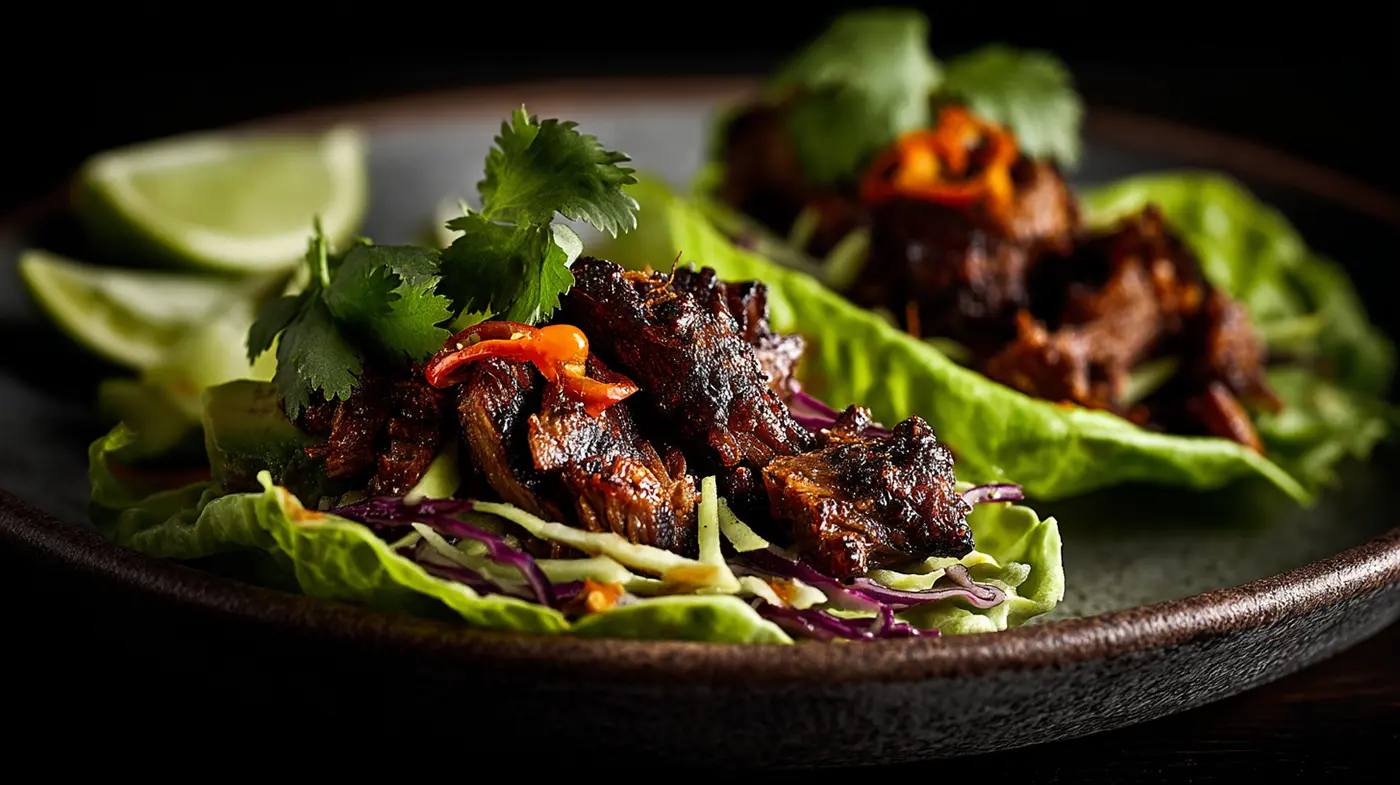 Habanero-Carolina Reaper Pork Carnitas with Chipotle Cabbage Slaw