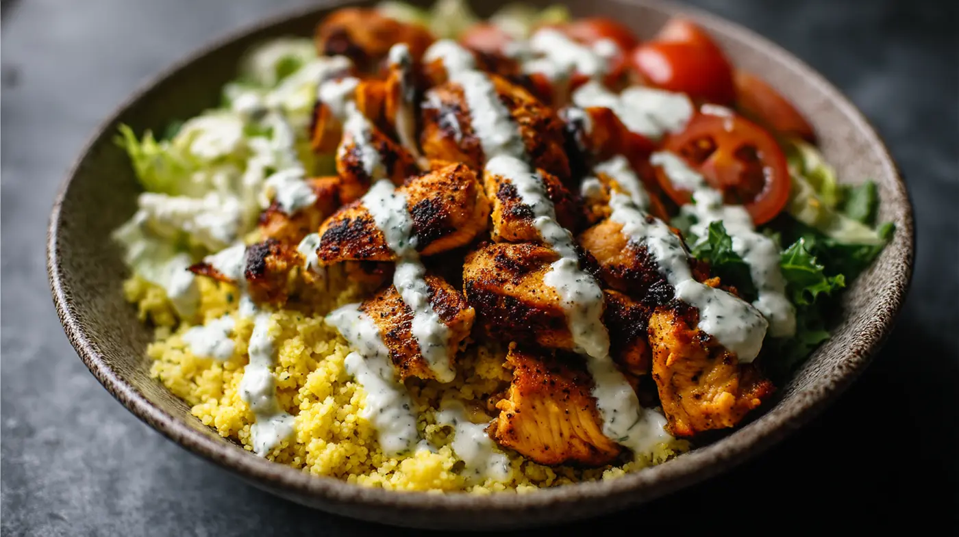 Halal Cart Chicken Bowl