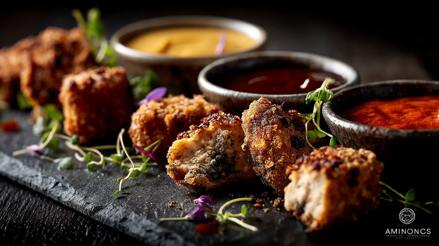 Heritage Chicken Nuggets with Gourmet Dipping Trio