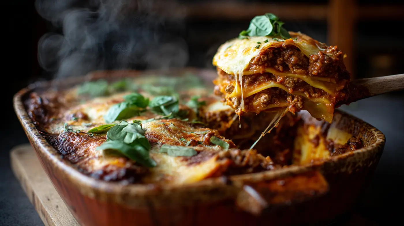 Meaty Palm Heart Lasagne
