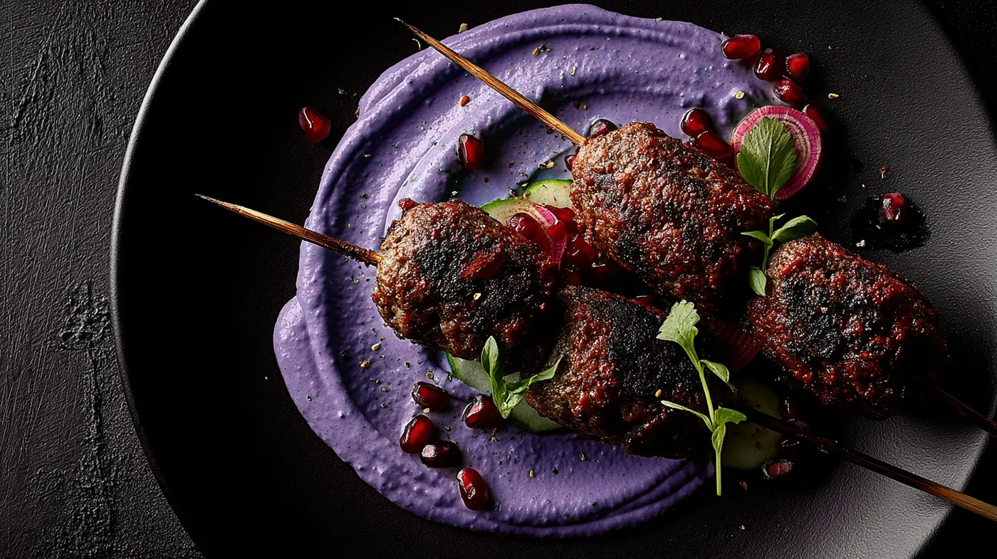 Midnight Blue Lamb Kofta Platters