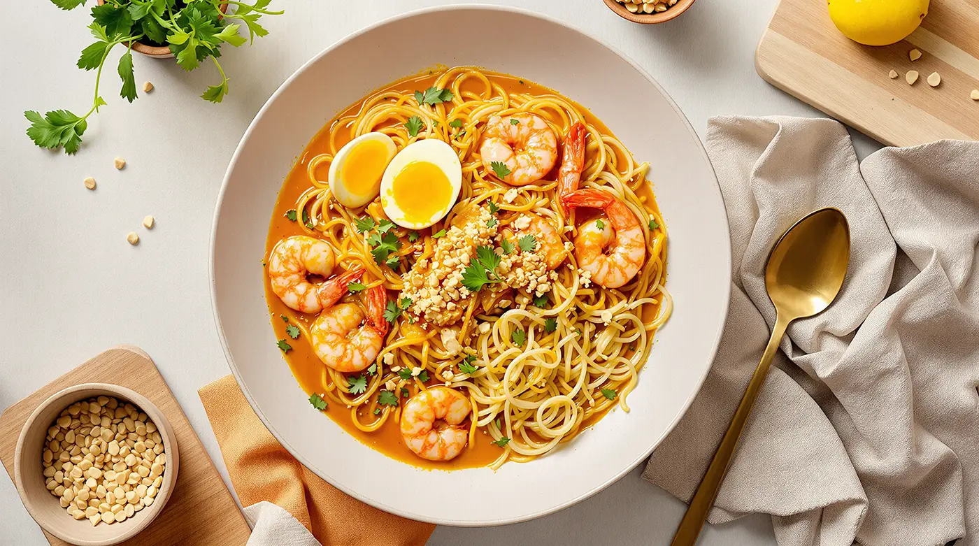 Reimagined Pancit Palabok