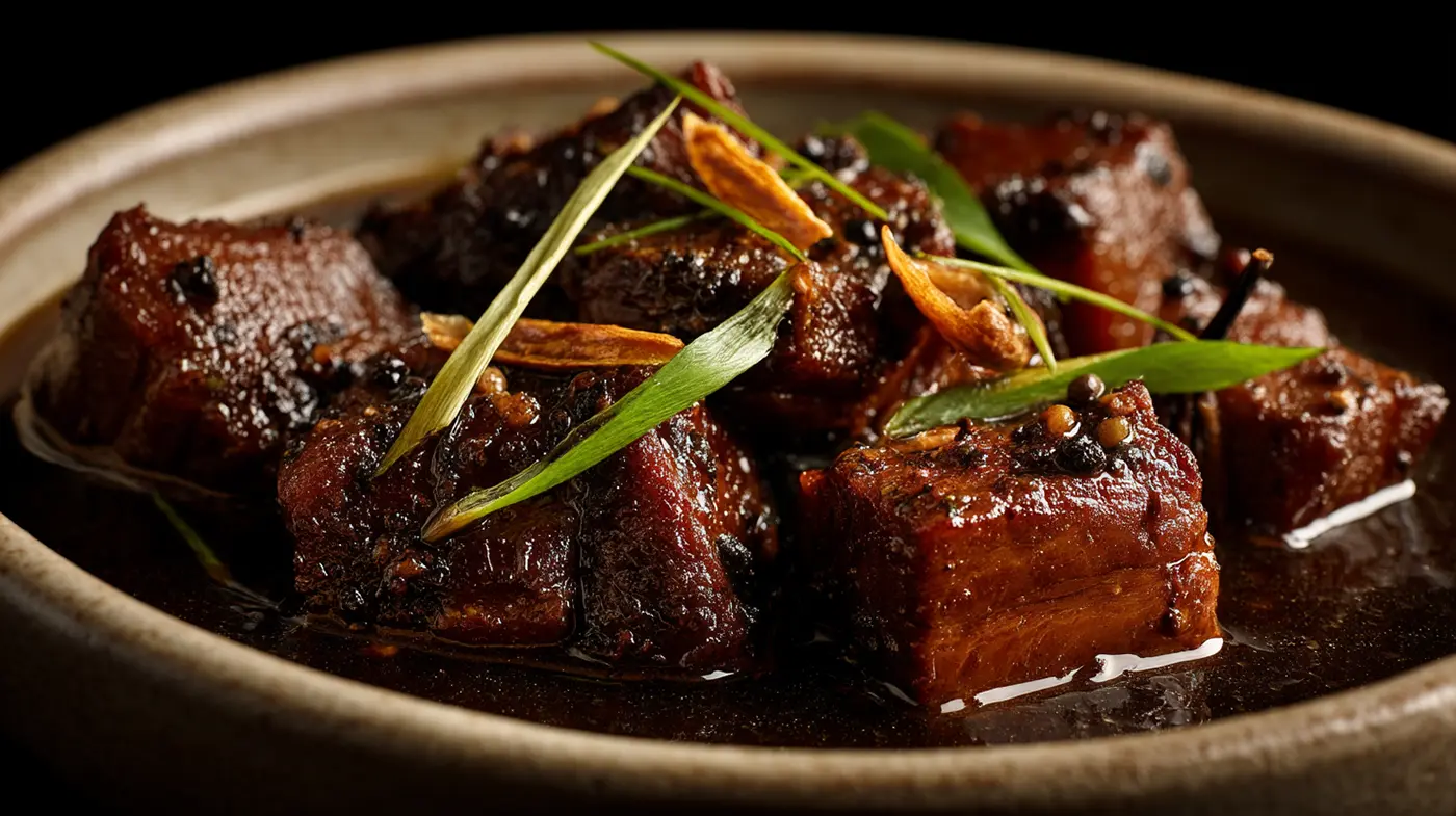 Pork Adobo sa Tanglad (Lemongrass Pork Adobo)