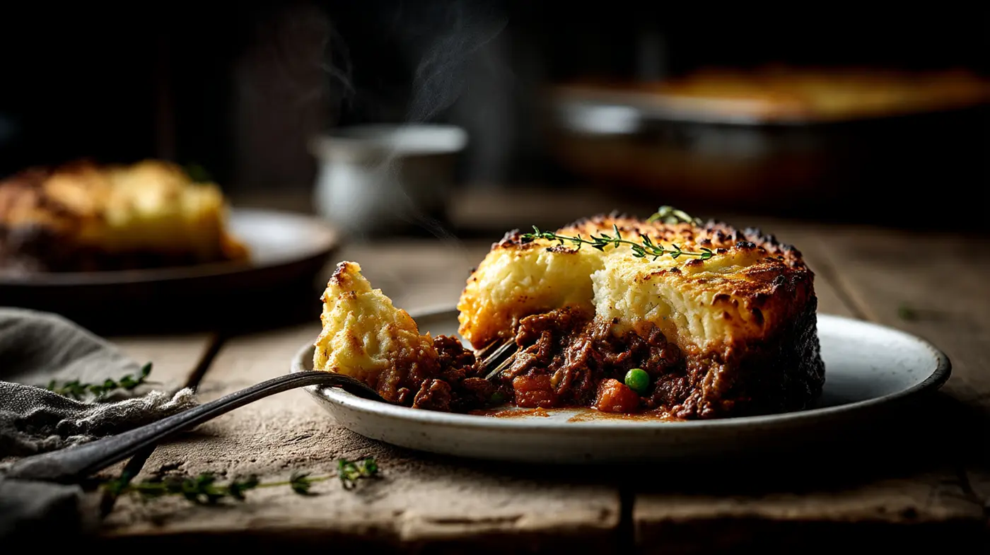 Proper English Cottage Pie with Cauliflower Crust