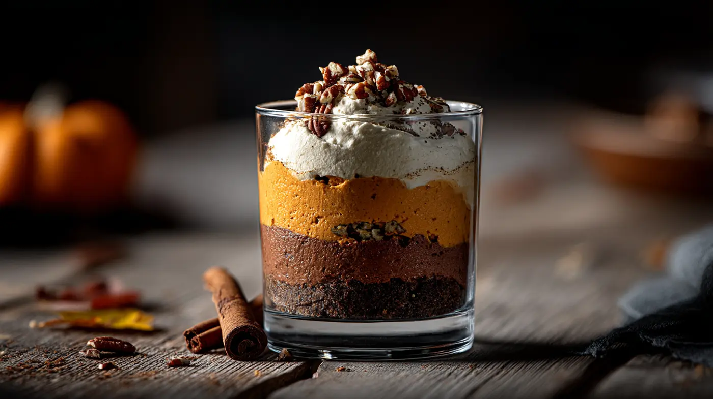 Pumpkin Cheesecake Mousse Parfaits