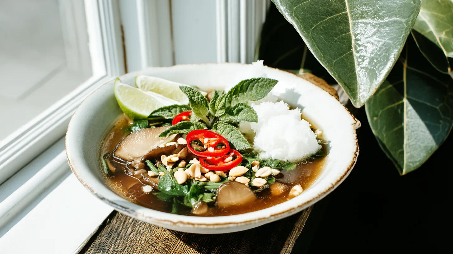 Simple Vietnamese Mushroom Soup