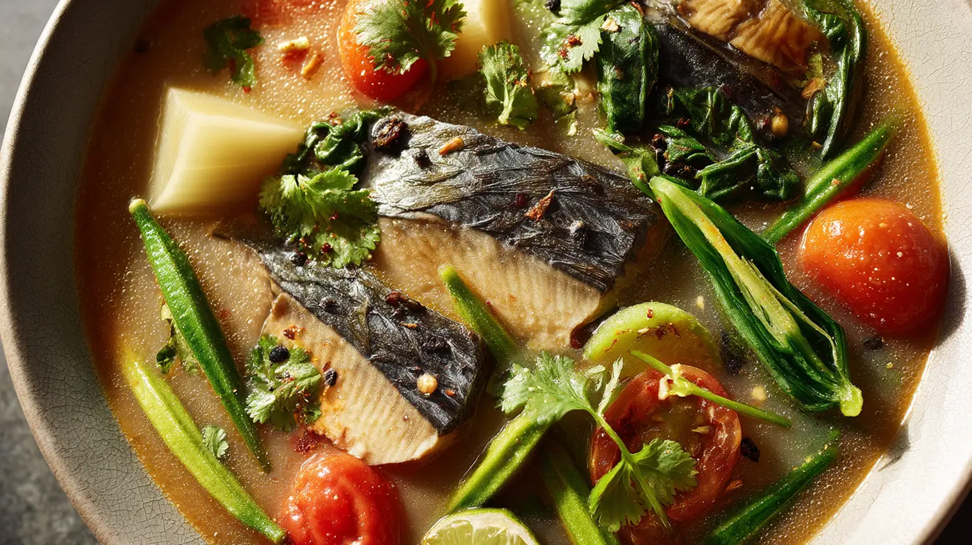 Sinigang na Tulingan (Filipino Mackerel Sour Soup)