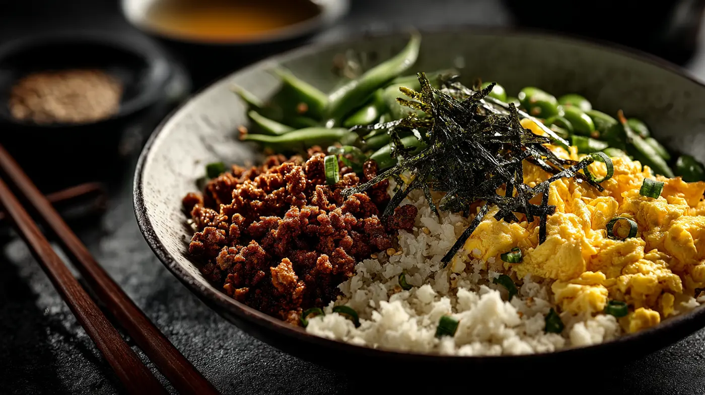 Soboro Cauliflower Bowl