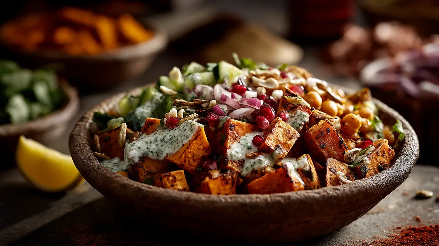 Spice Bazaar Sweet Potato Chaat