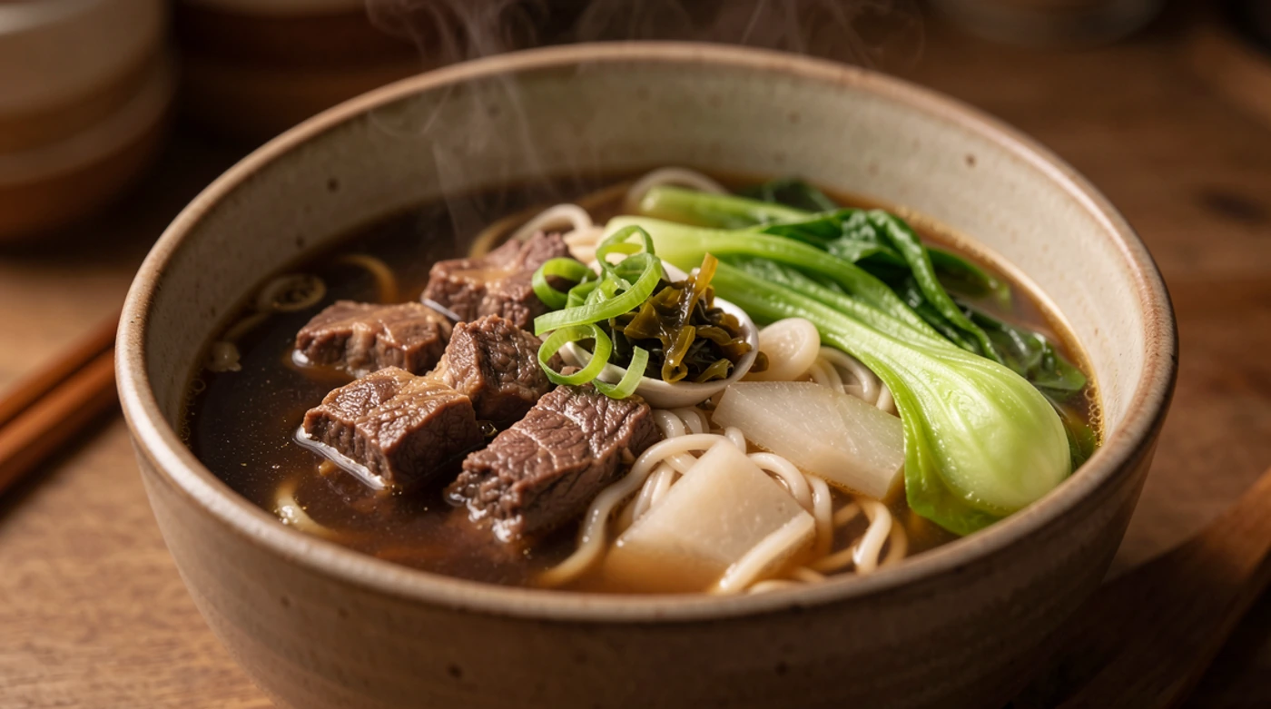 Taipei Braised Beef Noodle Soup