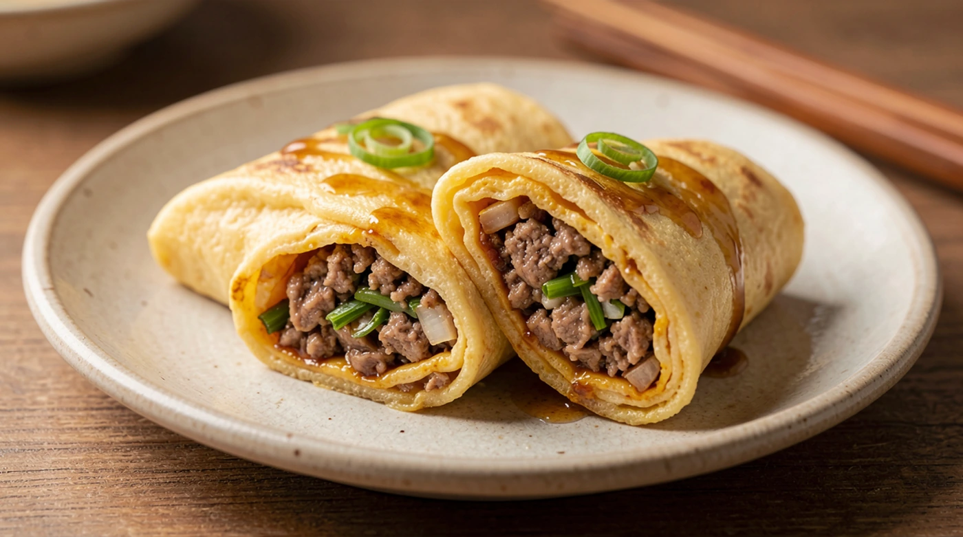 Street-Griddle Pork Dan Bing