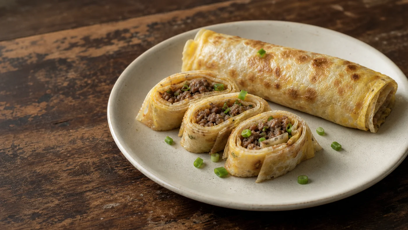 Street-Griddle Pork Dan Bing
