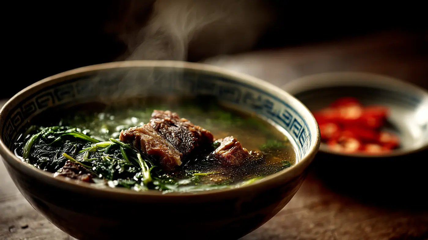 Watercress Pork Rib Soup